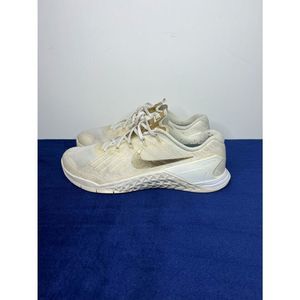 Nike Metcon 3 White Gold. Women Size 8
